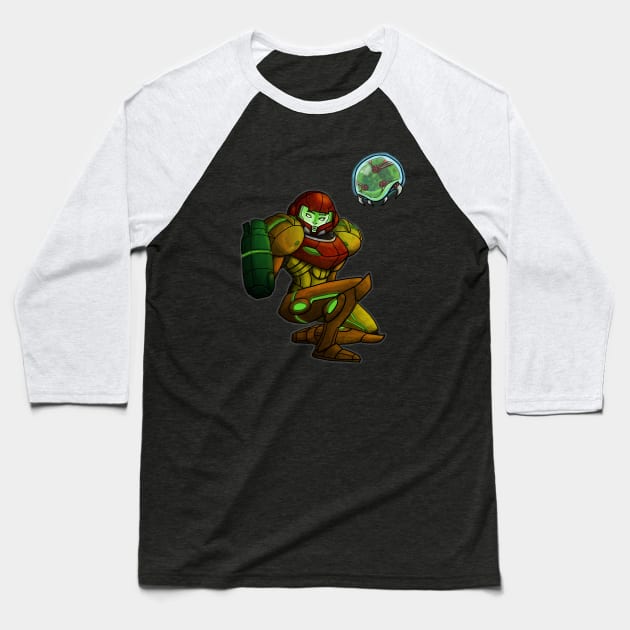 Ms. Bounty Hunter Baseball T-Shirt by SwittCraft